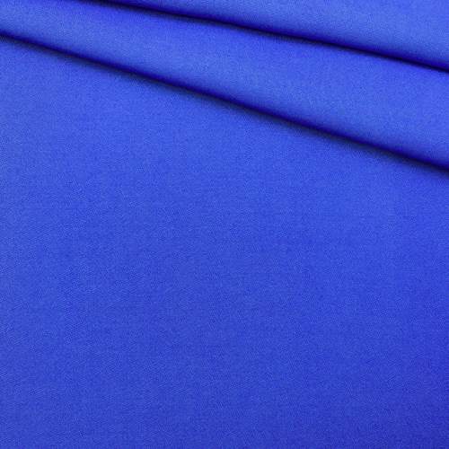 Ткань Креп голубого цвета однотонный 17320
