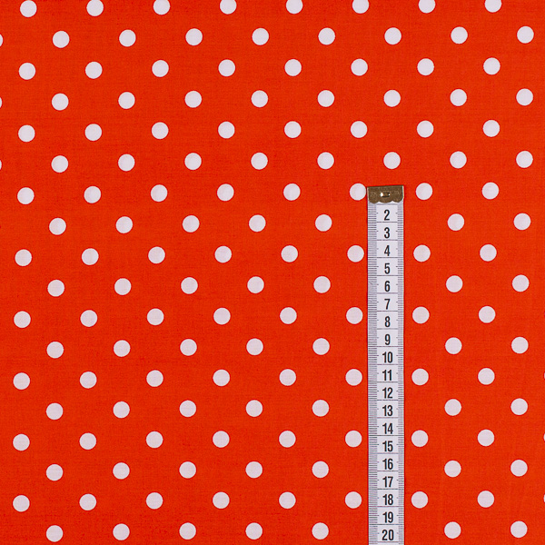 Ткань Хлопок принт - Горошек 15 2