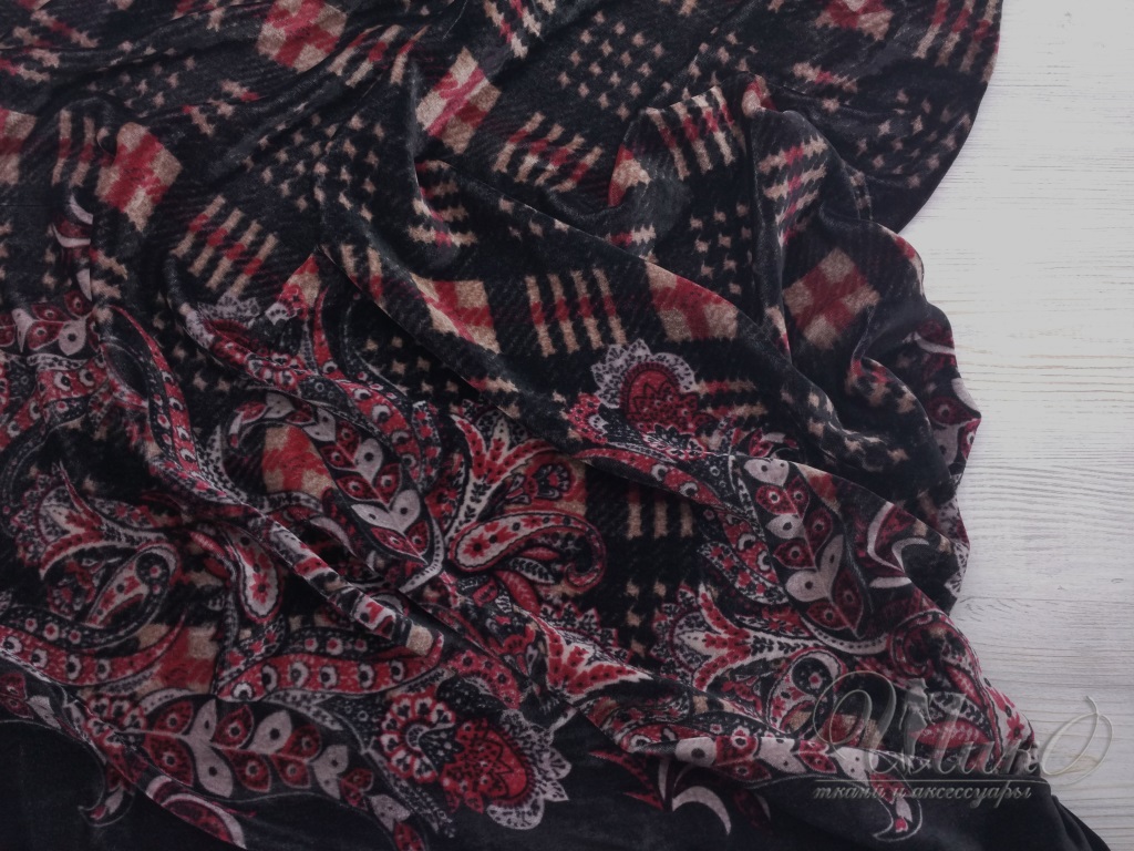 Ткань Бархат Etro 03669 3