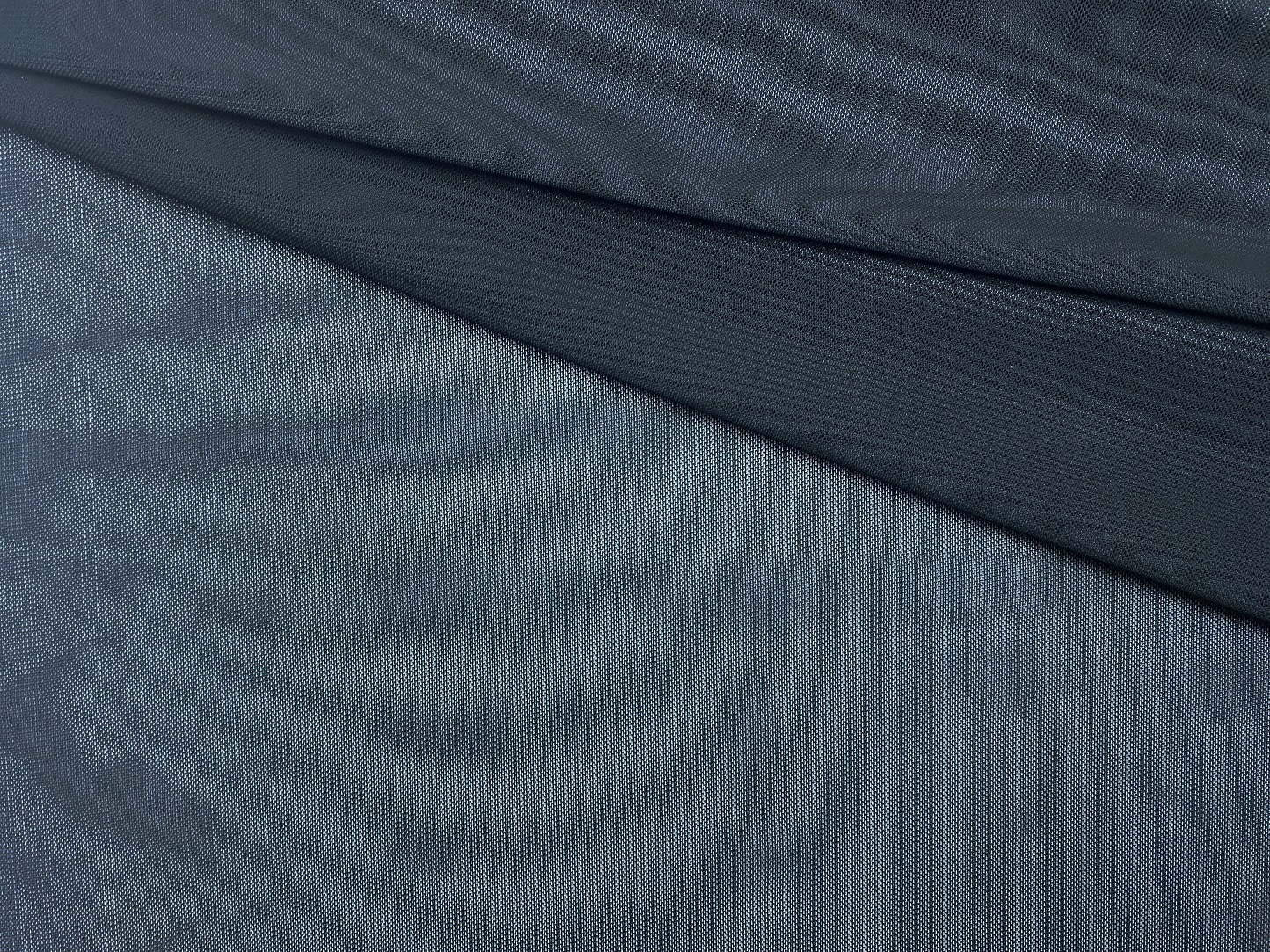 Ткань Сетка  черного цвета 32531 1